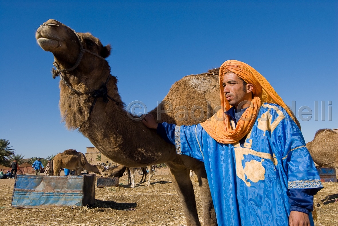 Berber camp, Ergh Chebby desert, Merzouga, Morocco
 (cod:Morocco 72)